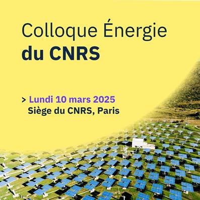 save the date CNRS